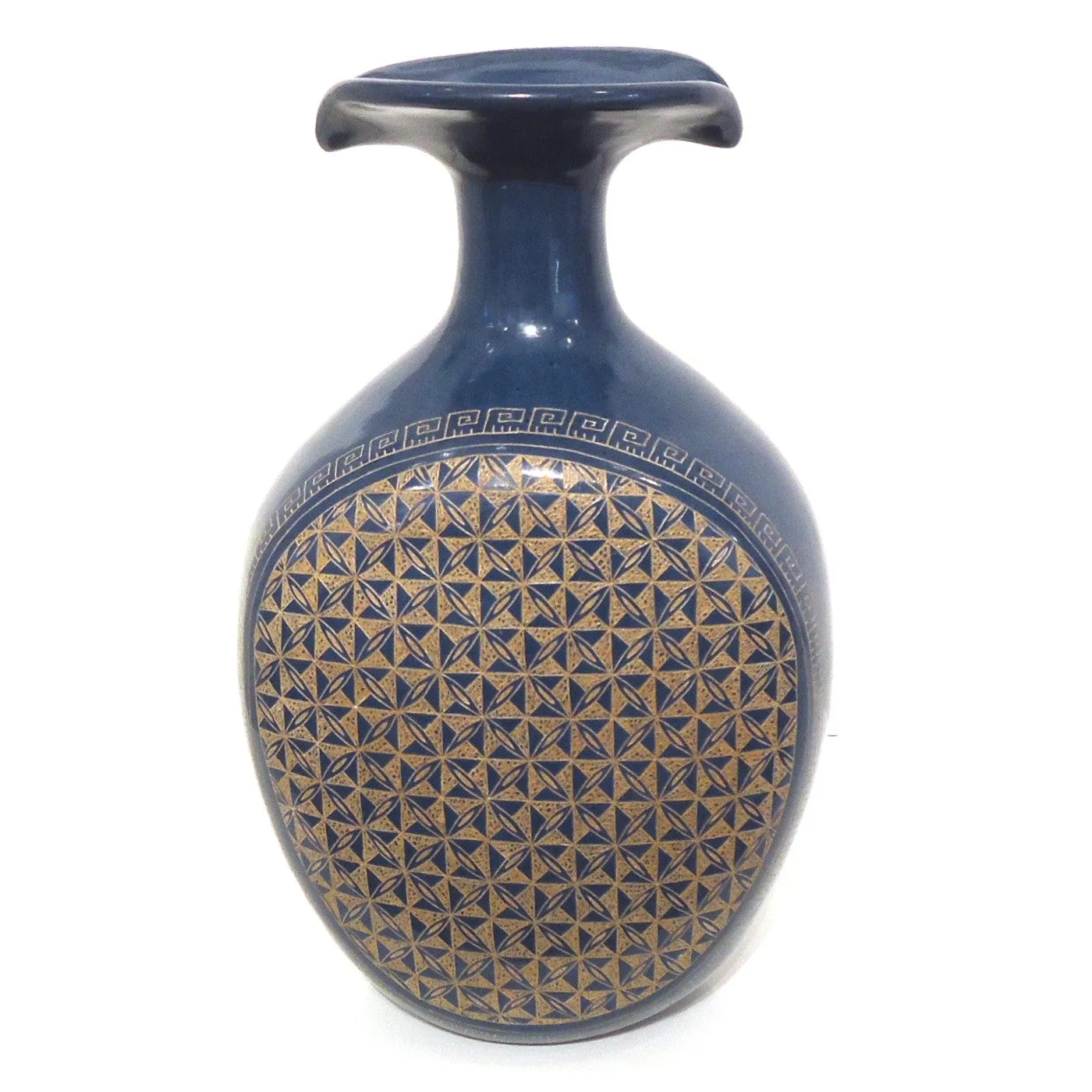Two Pattern Geometric Vase