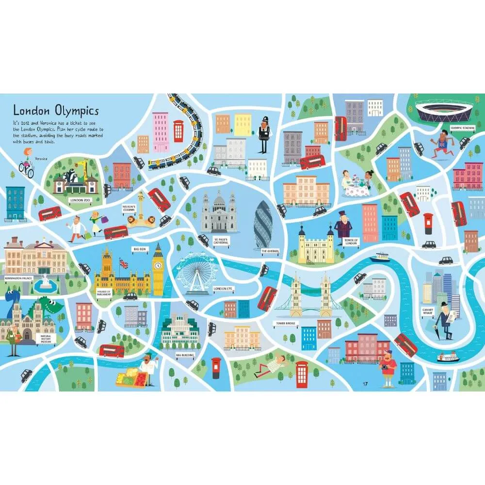Usborne Map Maze Book