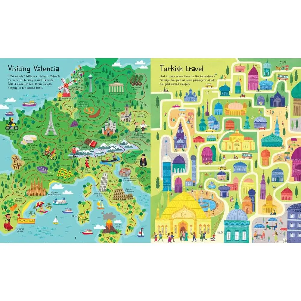 Usborne Map Maze Book
