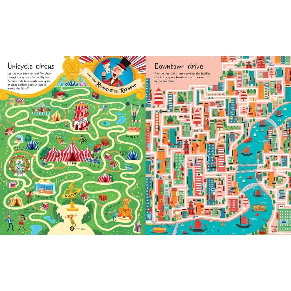Usborne Map Maze Book