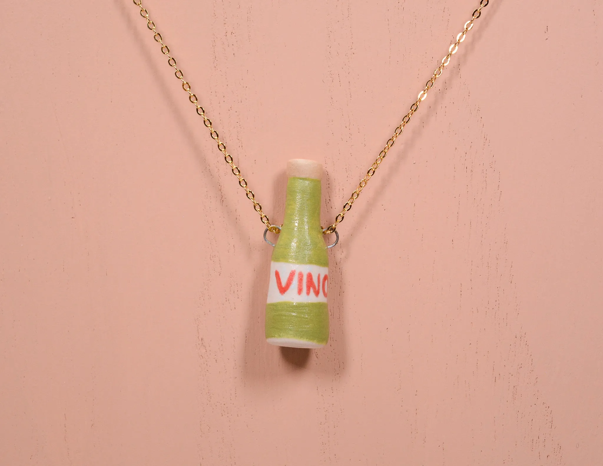 Vino Bottle Necklace