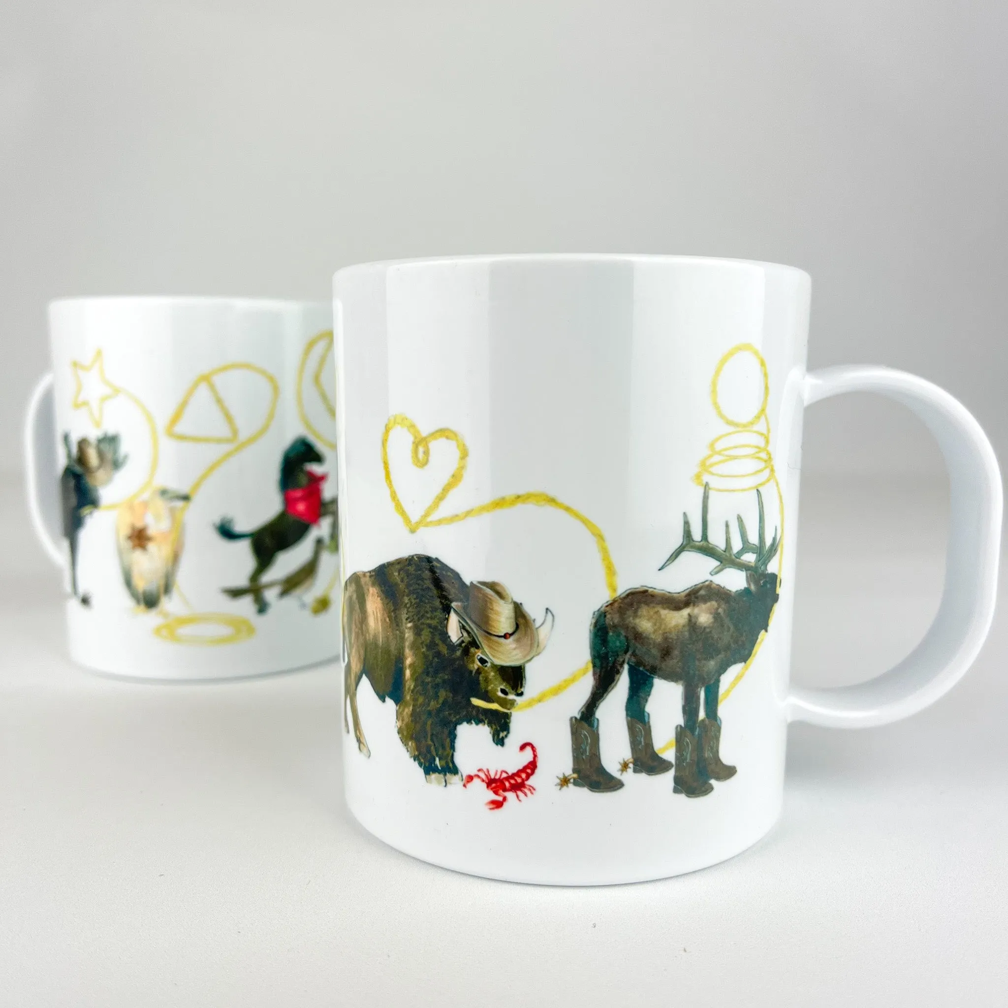 Wild West Lasso Shapes 11 oz. Plastic Mug
