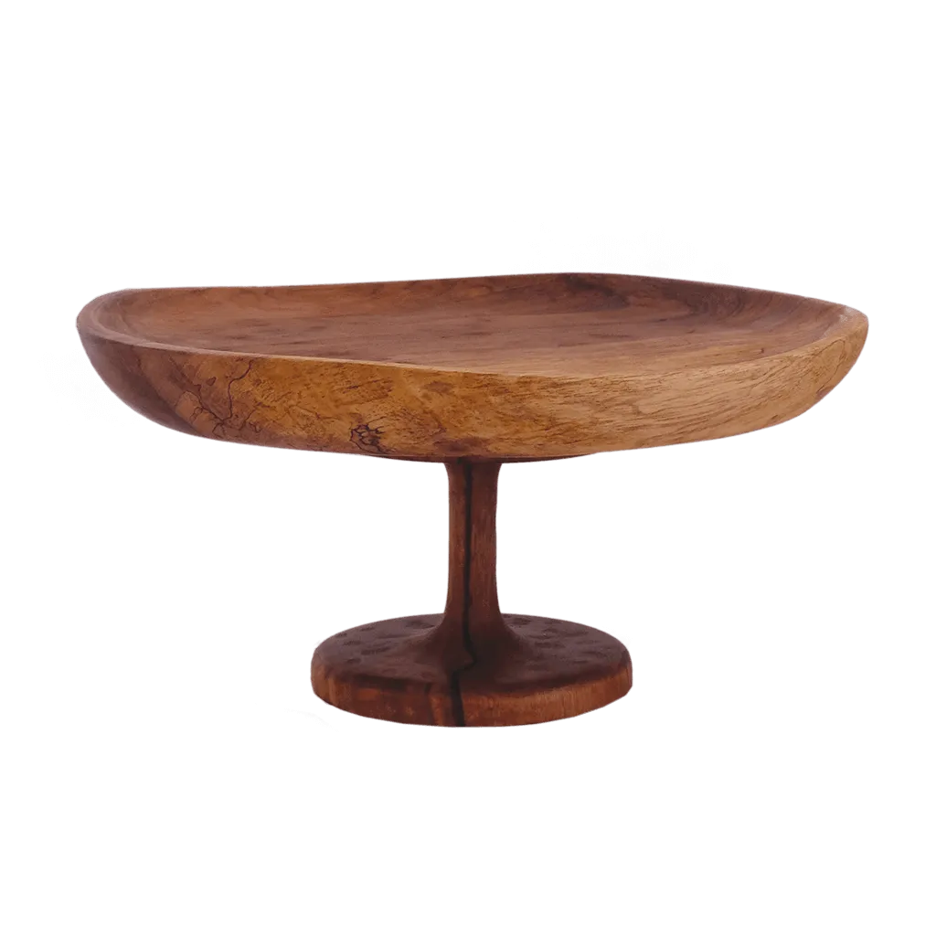 Wood Cake Stand