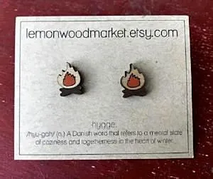 Wood Earrings