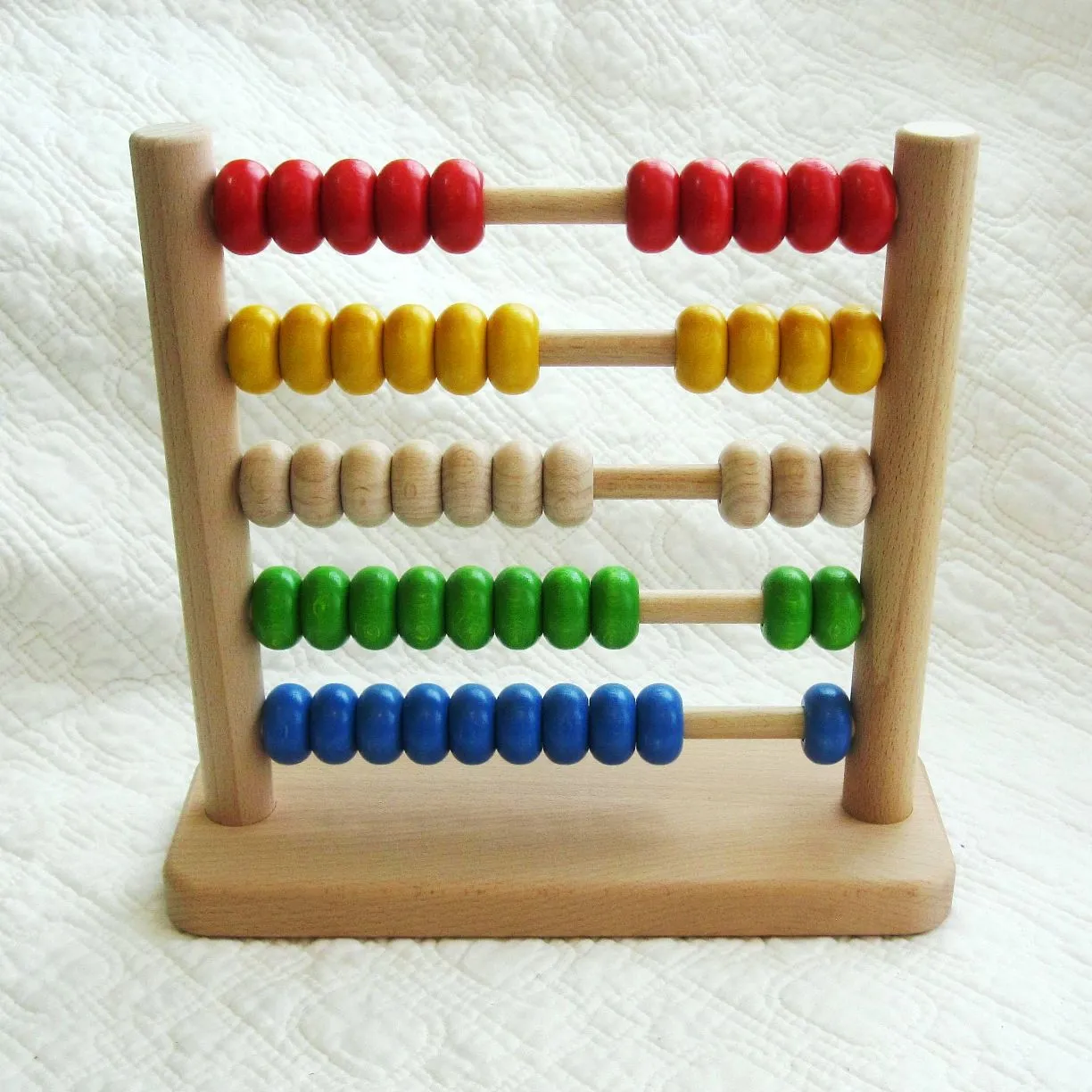 Wooden Abacus Made by BAJO, Ages 18 mo. 