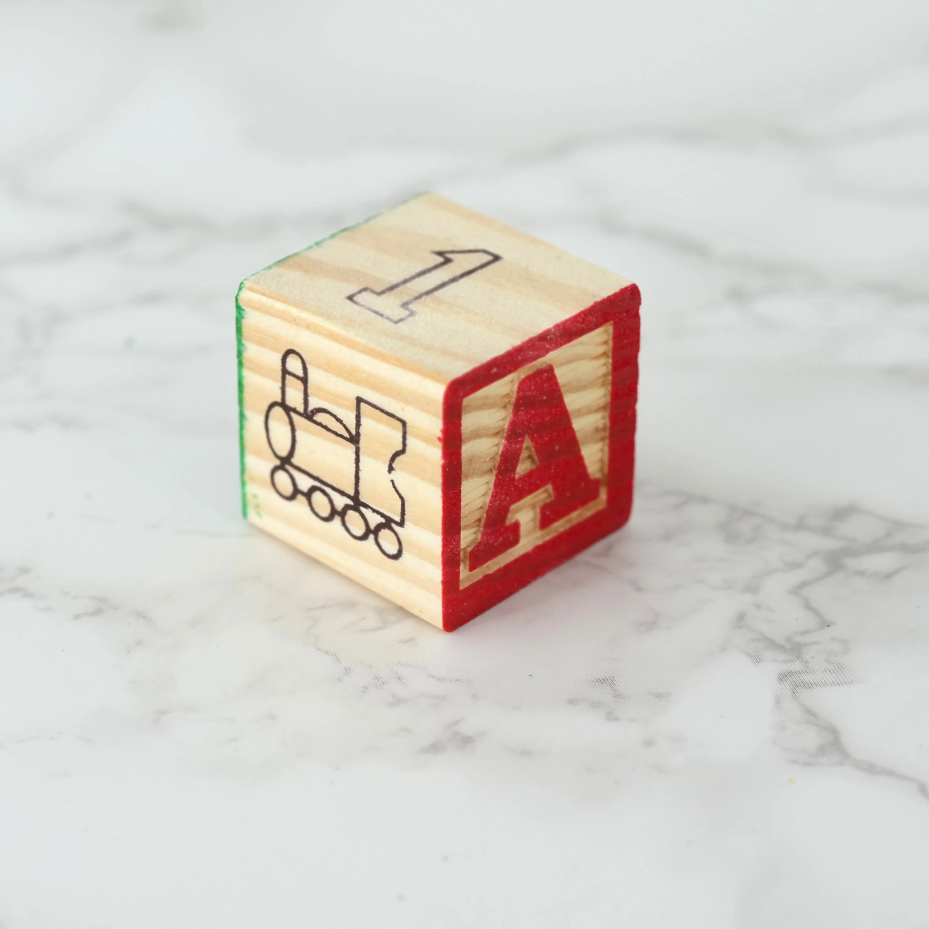 Wooden Block Set ABC 123 Number Block Set