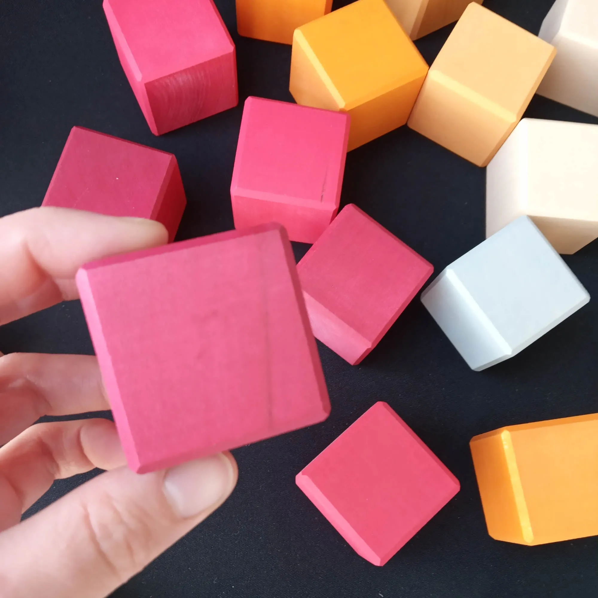 Wooden Building Toy Blocks for Babies Neutral