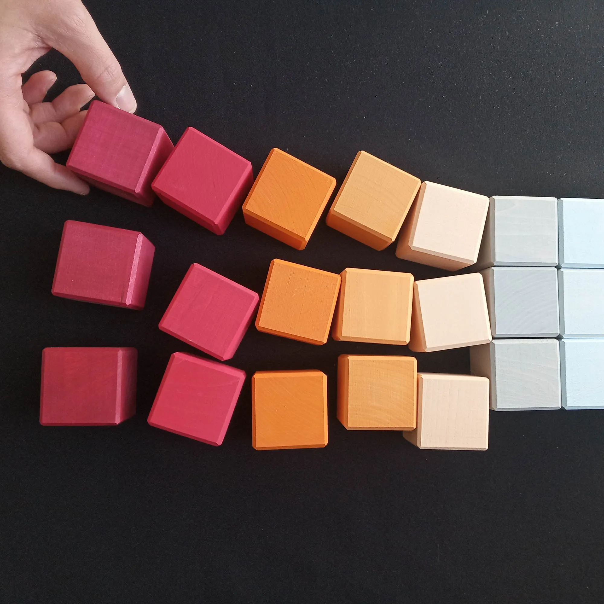 Wooden Building Toy Blocks for Babies Neutral