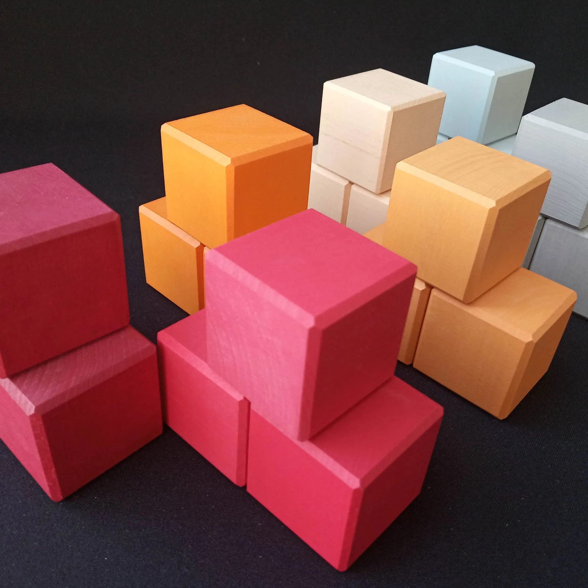Wooden Building Toy Blocks for Babies Neutral