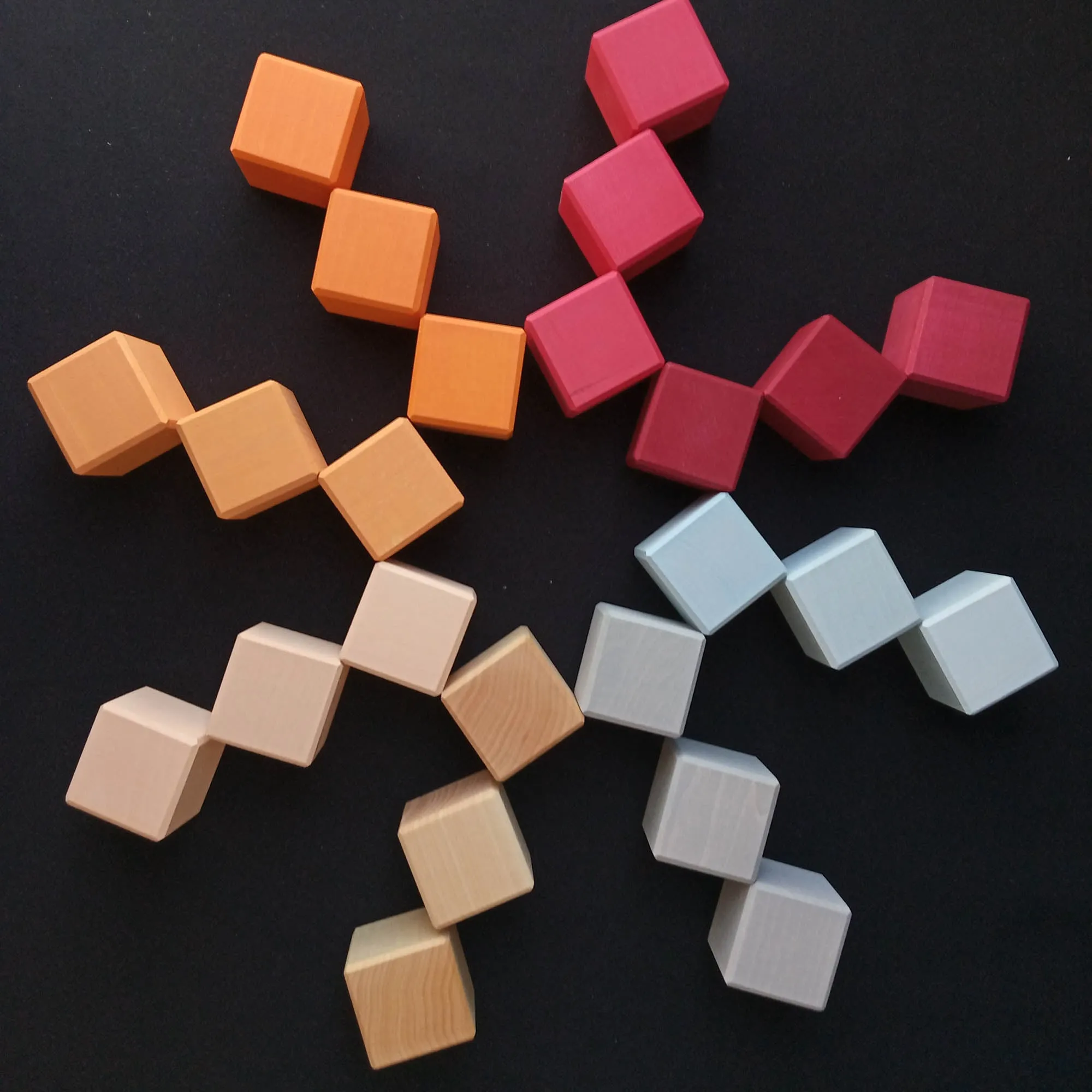 Wooden Building Toy Blocks for Babies Neutral