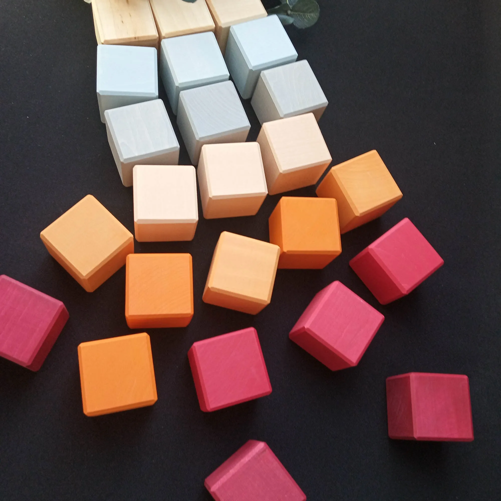 Wooden Building Toy Blocks for Babies Neutral