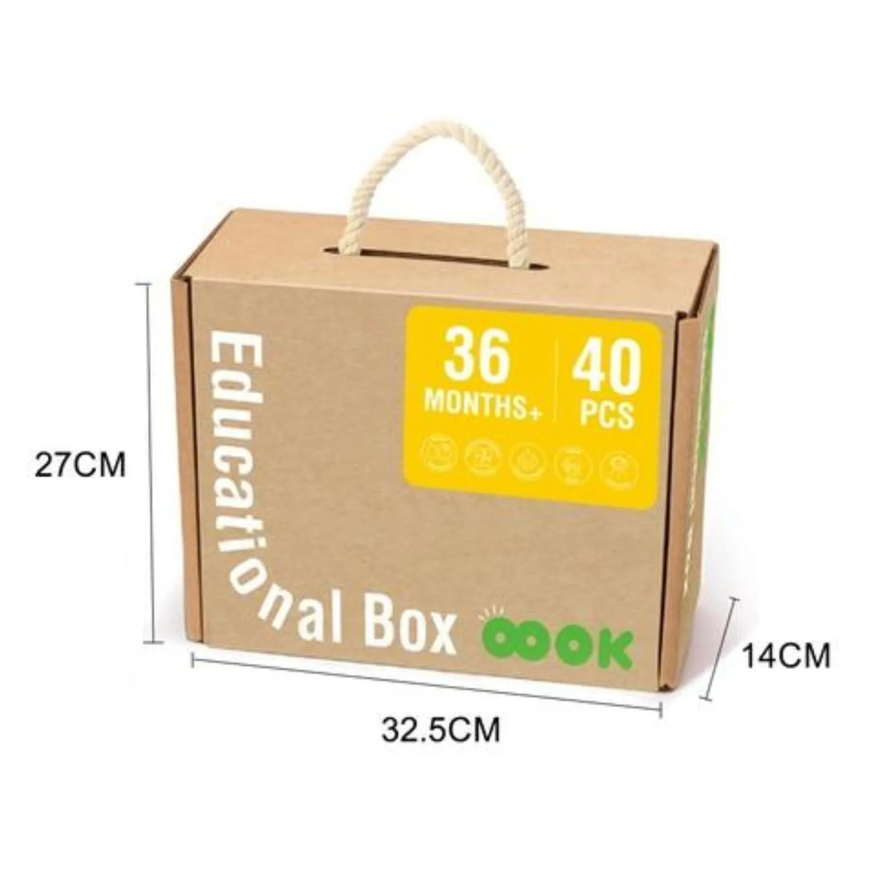 Wooden Educational Box, 36 Months 