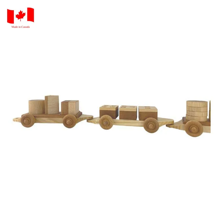 Wooden Educational Train