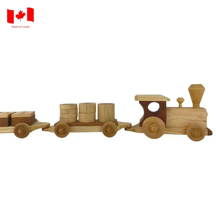 Wooden Educational Train