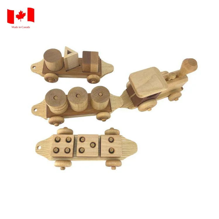 Wooden Educational Train