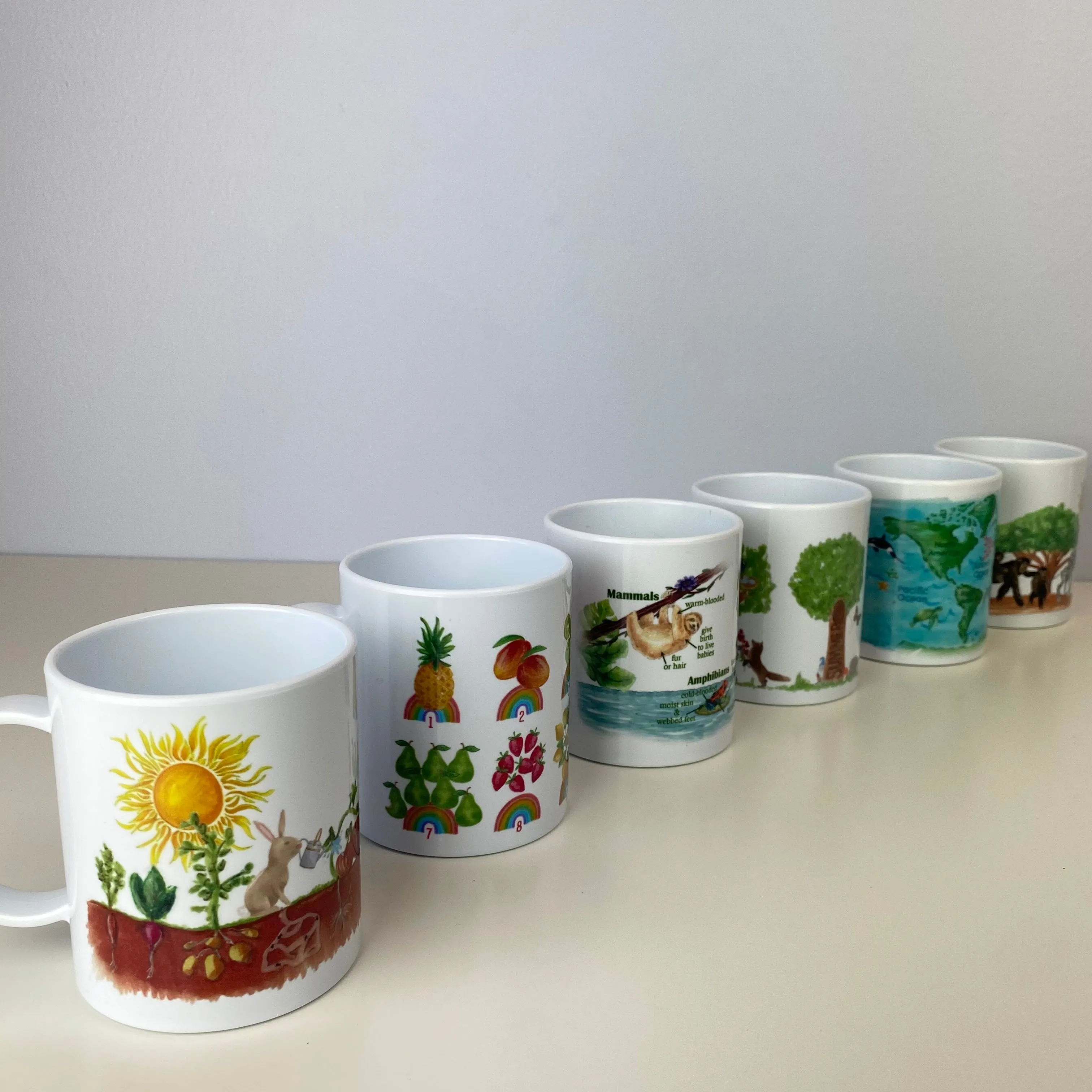 Woodland Seasons 11 oz. Plastic Mug