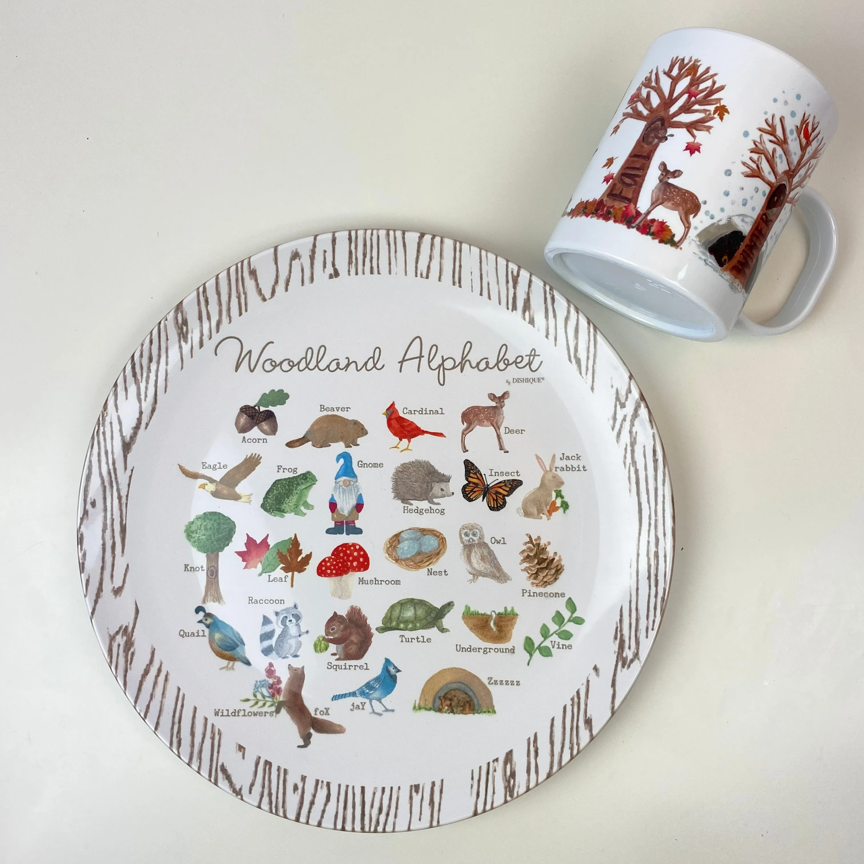 Woodland Seasons 11 oz. Plastic Mug