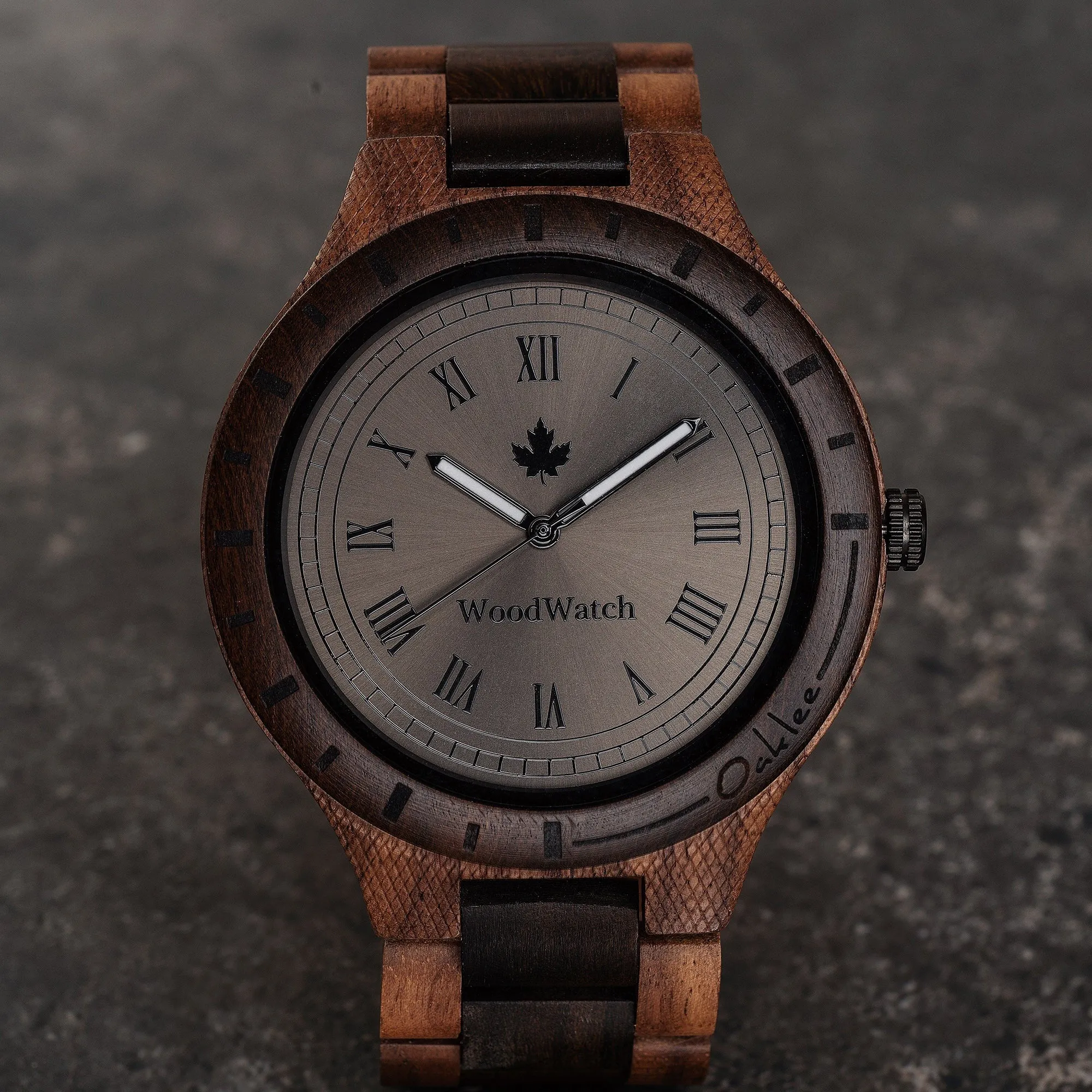 WOODWATCH MEN'S ORIGINALS OAKLEE STROOPIE QUARTZ WATCH