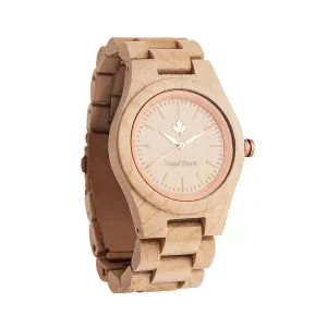 WOODWATCH WOMEN'S CORE MAPLE ROSEGOLD QUARTZ WATCH
