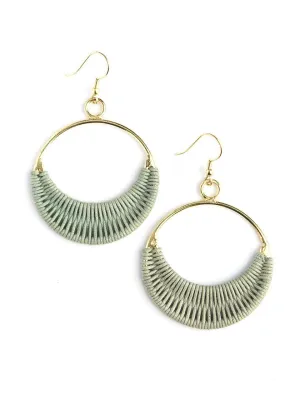 Wrapped Rings Earrings