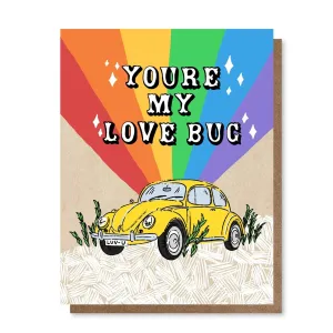 You're My Love Bug Greeting Card