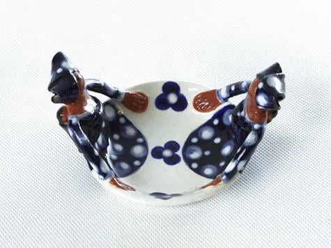 Zizamele Ceramic Friendship Bowls - Indigo